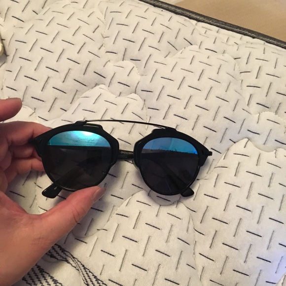Glasses Dior blue - Picture 1 of 8